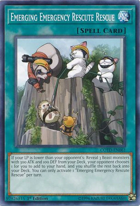 Emerging Emergency Rescute Rescue - COTD-EN061 - Common 