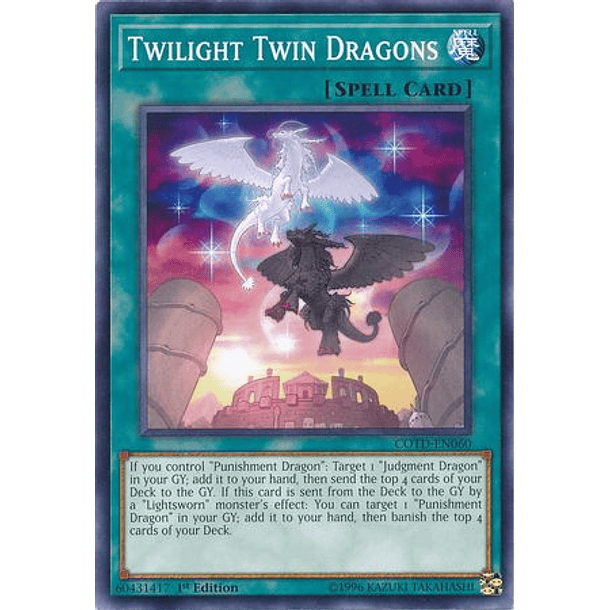 Twilight Twin Dragons - COTD-EN060 - Common