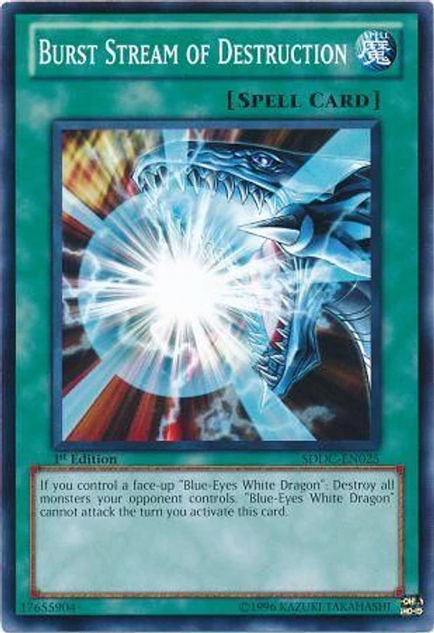 Burst Stream of Destruction - SDDC-EN025 - Common