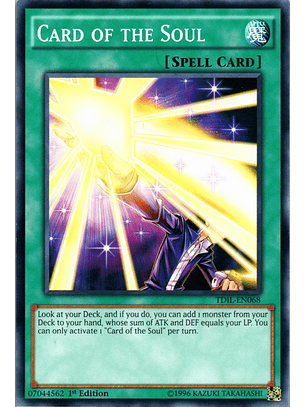 Card of the Soul - TDIL-EN068 - Common 