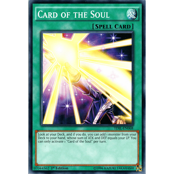 Card of the Soul - TDIL-EN068 - Common 