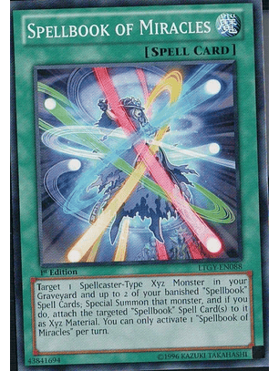 Spellbook of Miracles - LTGY-EN088 - Common