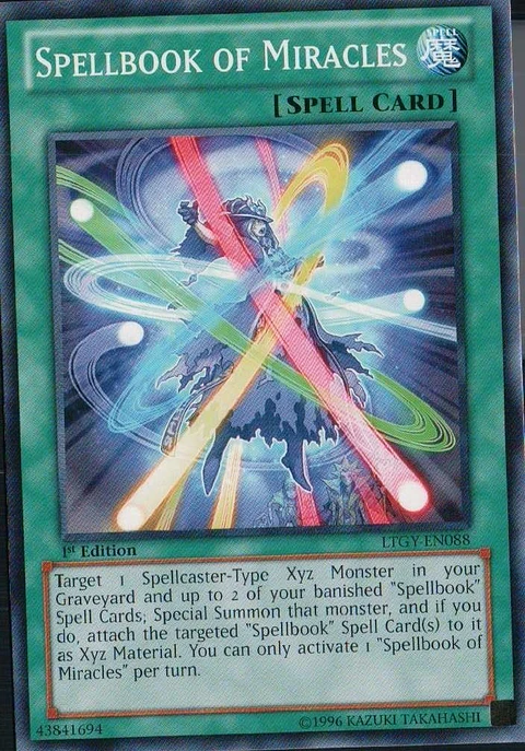 Spellbook of Miracles - LTGY-EN088 - Common