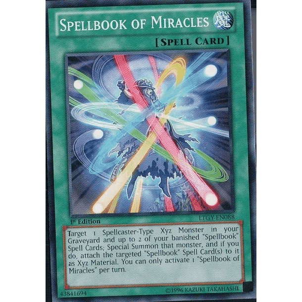 Spellbook of Miracles - LTGY-EN088 - Common