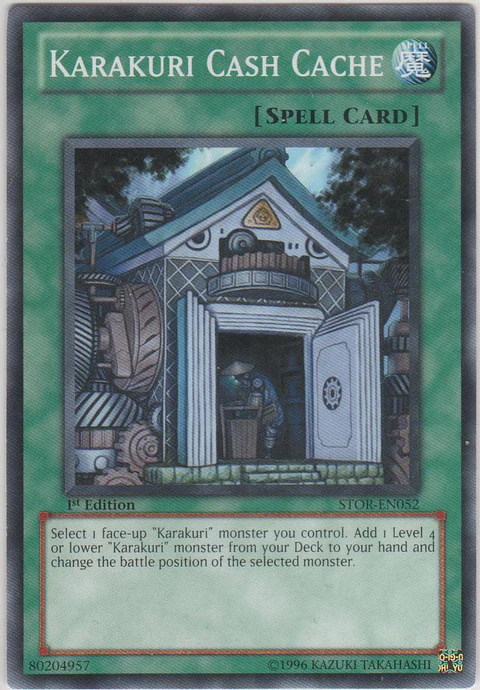 Karakuri Cash Cache - STOR-EN052 - Common 