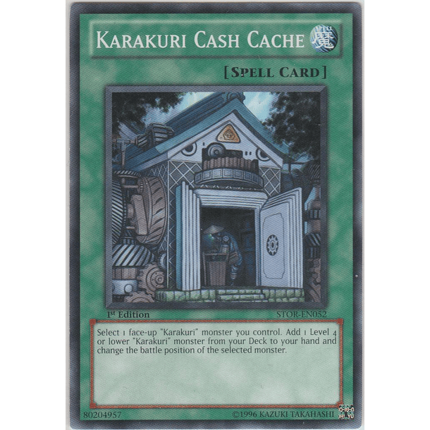 Karakuri Cash Cache - STOR-EN052 - Common 