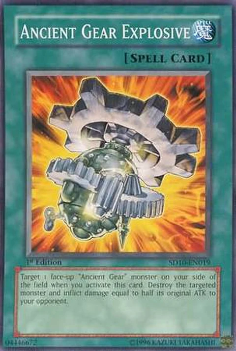 Ancient Gear Explosive - SD10-EN019 - Common 