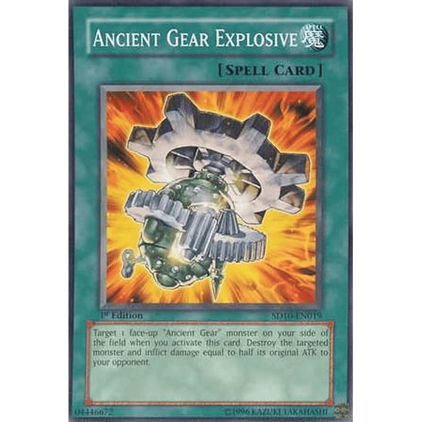 Ancient Gear Explosive - SD10-EN019 - Common 