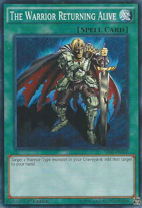 The Warrior Returning Alive - SD5-EN025 - Common