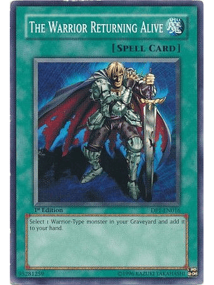 The Warrior Returning Alive - DP1-EN016 - Common