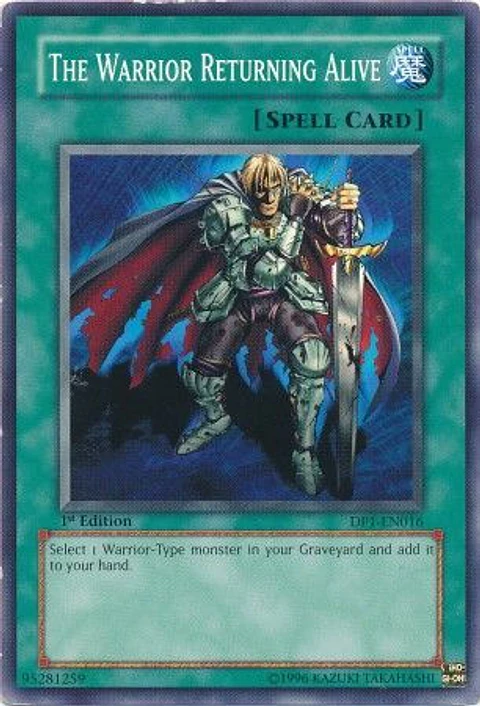 The Warrior Returning Alive - DP1-EN016 - Common