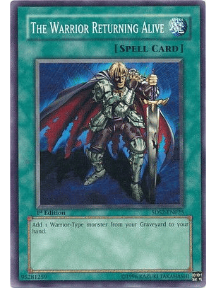 The Warrior Returning Alive - 5DS2-EN025 - Common
