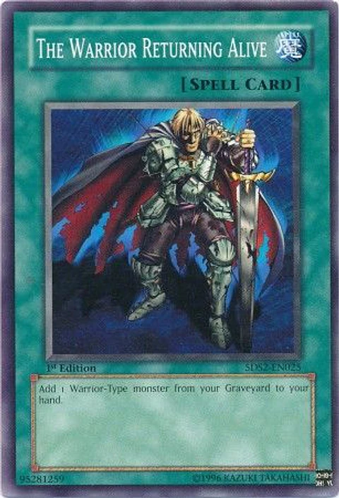 The Warrior Returning Alive - 5DS2-EN025 - Common