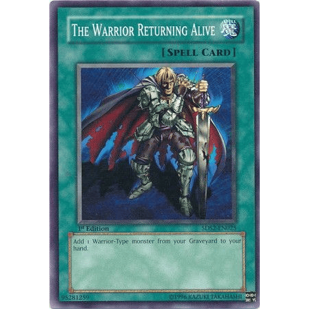 The Warrior Returning Alive - 5DS2-EN025 - Common