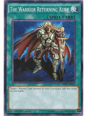 The Warrior Returning Alive - SDSE-EN029 - Common 