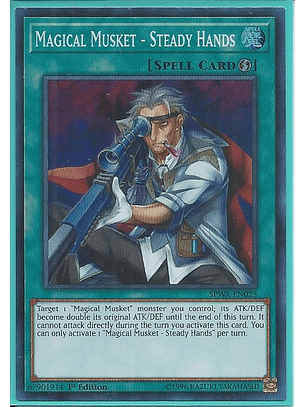 Magical Musket - Steady Hands - SPWA-EN023 - Super Rare