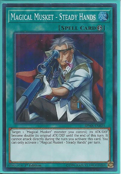 Magical Musket - Steady Hands - SPWA-EN023 - Super Rare