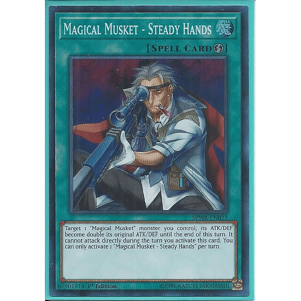 Magical Musket - Steady Hands - SPWA-EN023 - Super Rare