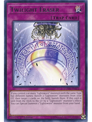 Twilight Eraser - COTD-EN072 - Rare