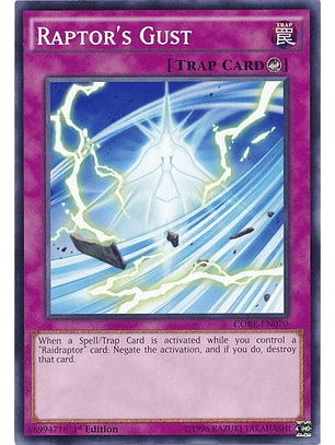 Raptor's Gust - CORE-EN070 - Common 
