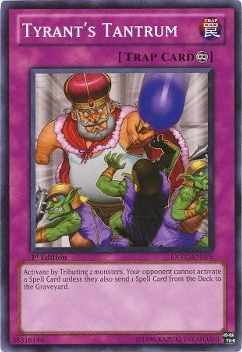 Tyrant's Tantrum - EXVC-EN075 - Common 