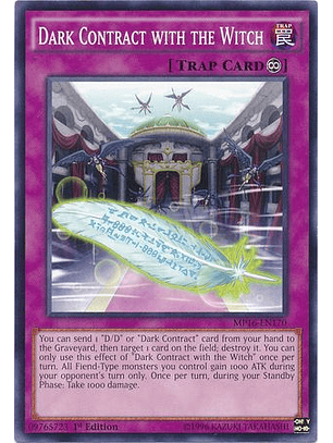 Dark Contract with the Witch - MP16-EN170 - Common 