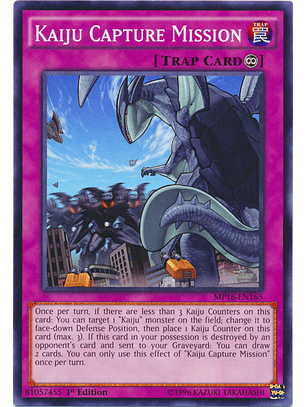 Kaiju Capture Mission - MP16-EN165 - Common