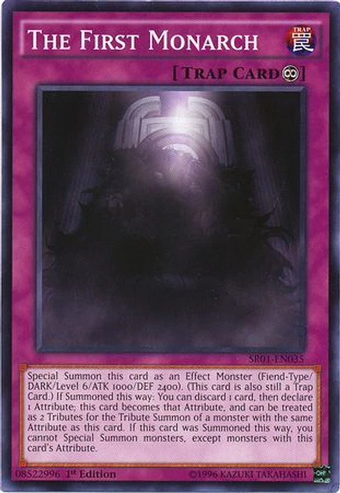 The First Monarch - SR01-EN035 - Common 