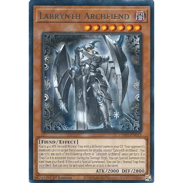 Labrynth Archfiend - TAMA-EN015 - Rare