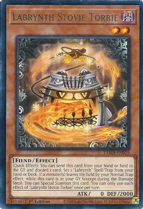 Labrynth Stovie Torbie - TAMA-EN019 - Rare