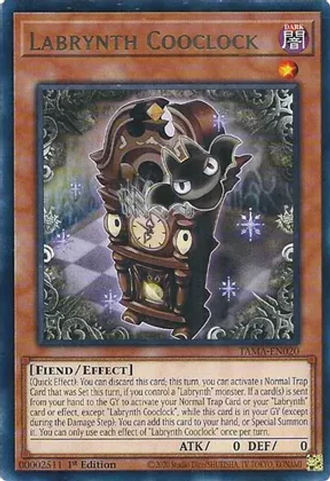 Labrynth Cooclock - TAMA-EN020 - Rare