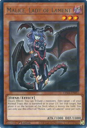 Malice, Lady of Lament - TAMA-EN051 - Rare 1