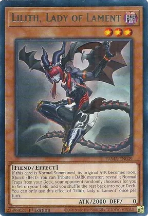 Lilith, Lady of Lament - TAMA-EN049 - Rare 1