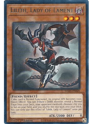 Lilith, Lady of Lament - TAMA-EN049 - Rare