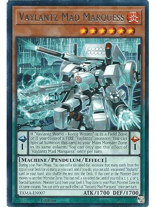 Vaylantz Mad Marquess - TAMA-EN007 - Rare