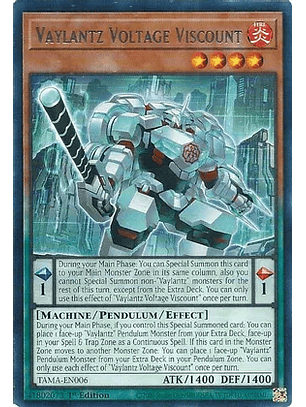Vaylantz Voltage Viscount - TAMA-EN006 - Rare
