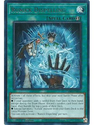 Runick Dispelling - TAMA-EN032 - Rare