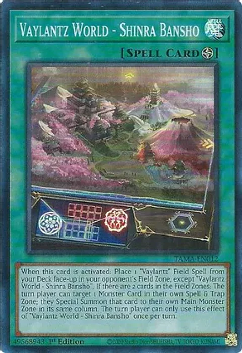 Vaylantz World - Shinra Bansho - TAMA-EN012 - Super Rare
