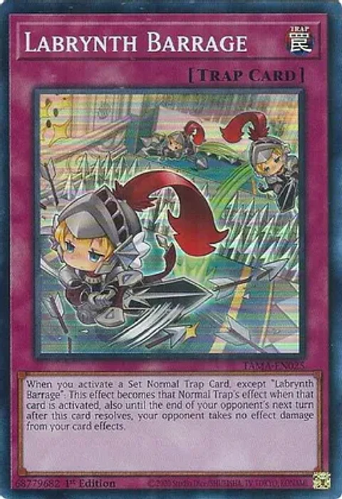 Labrynth Barrage - TAMA-EN025 - Super Rare