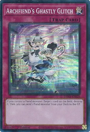 Archfiend's Ghastly Glitch - TAMA-EN026 - Super Rare 1