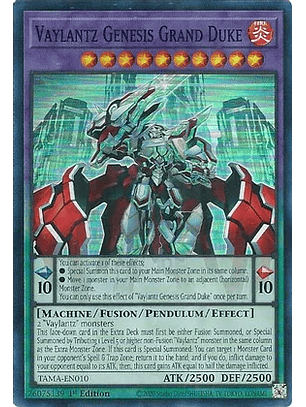 Vaylantz Genesis Grand Duke - TAMA-EN010 - Super Rare