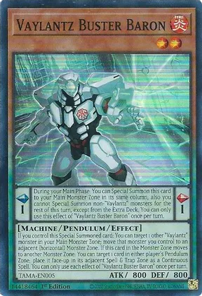 Vaylantz Buster Baron - TAMA-EN005 - Super Rare 1