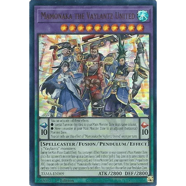 Mamonaka the Vaylantz United - TAMA-EN009 - Ultra Rare