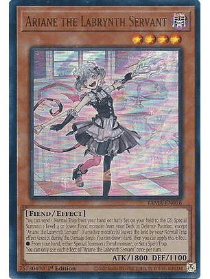 Ariane the Labrynth Servant - TAMA-EN016 - Ultra Rare