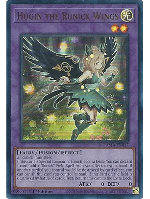Hugin the Runick Wings - TAMA-EN037 - Ultra Rare