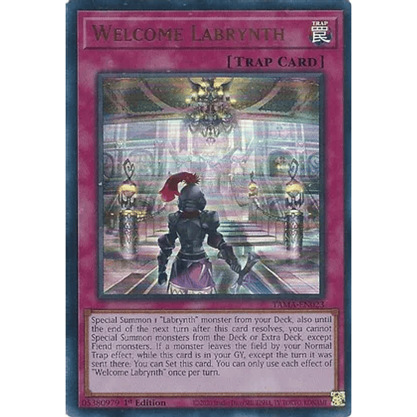 Welcome Labrynth - TAMA-EN023 - Ultra Rare