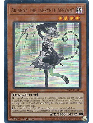 Arianna the Labrynth Servant - TAMA-EN017 - Ultra Rare