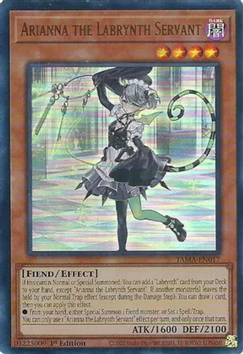Arianna the Labrynth Servant - TAMA-EN017 - Ultra Rare