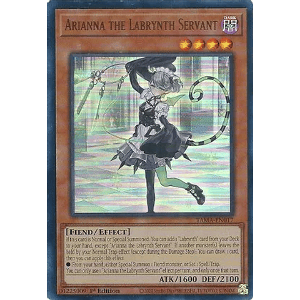 Arianna the Labrynth Servant - TAMA-EN017 - Ultra Rare