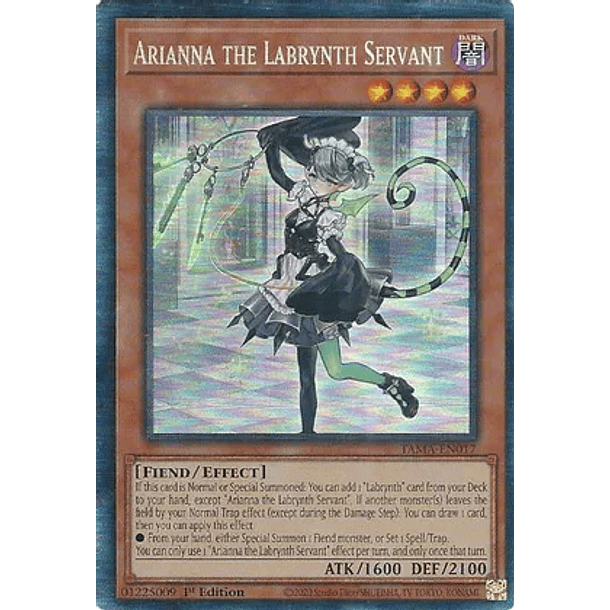 Arianna the Labrynth Servant - TAMA-EN017 - Collector Rare
